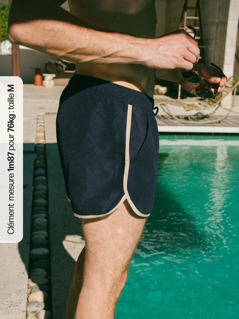 Maillot de bain rétro homme
