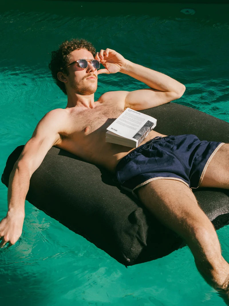 Maillot de bain rétro homme