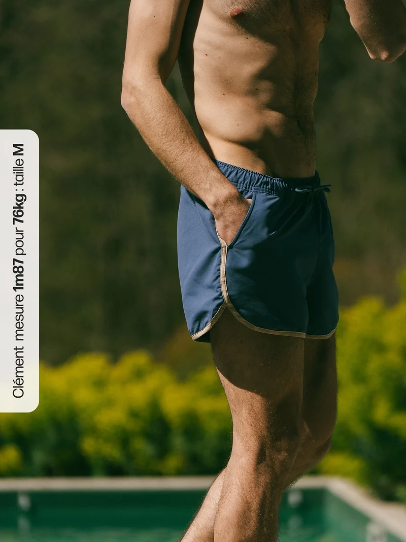Maillot de bain rétro homme