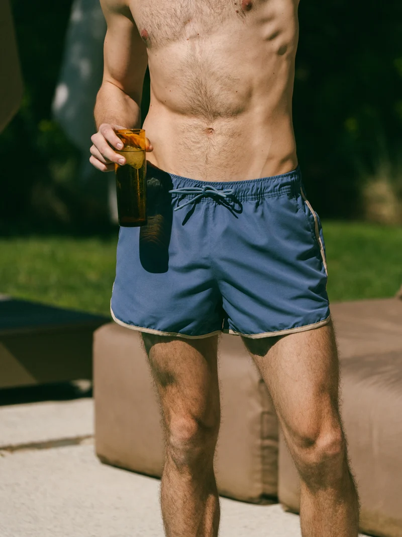 Maillot de bain rétro homme