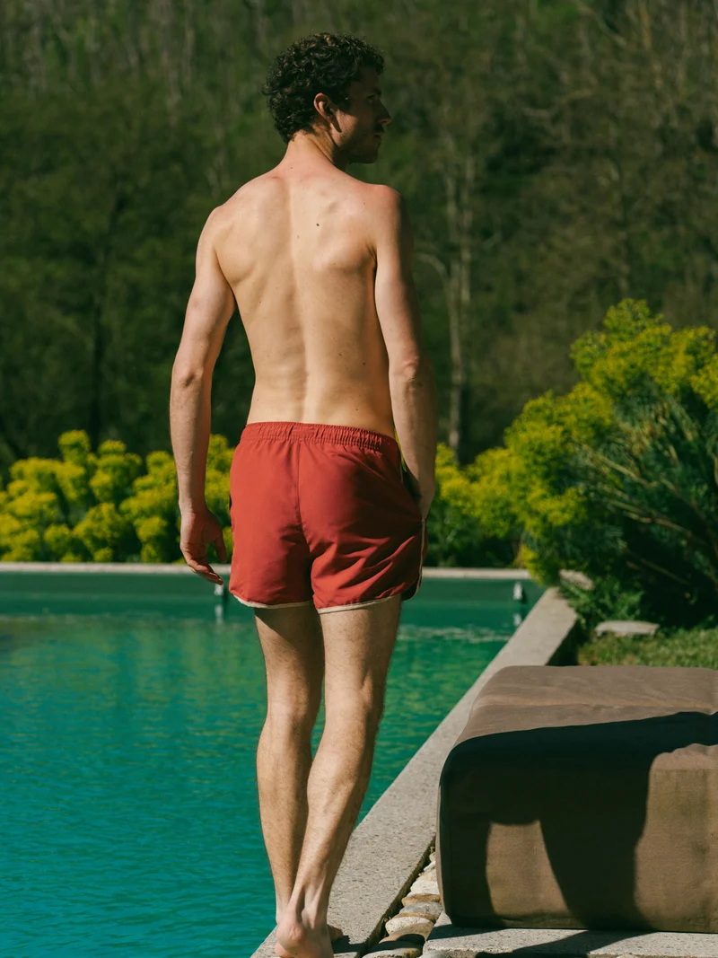 Maillot de bain rétro homme