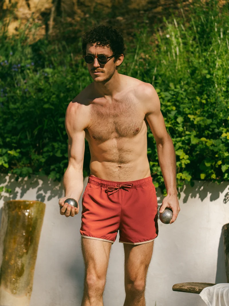 Maillot de bain rétro homme
