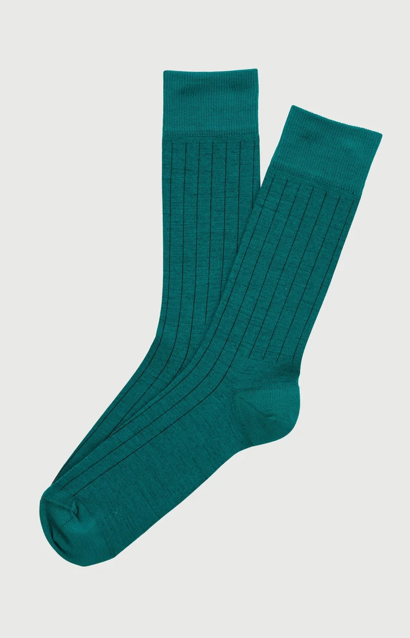 Chaussettes en laine et coton - Forêt