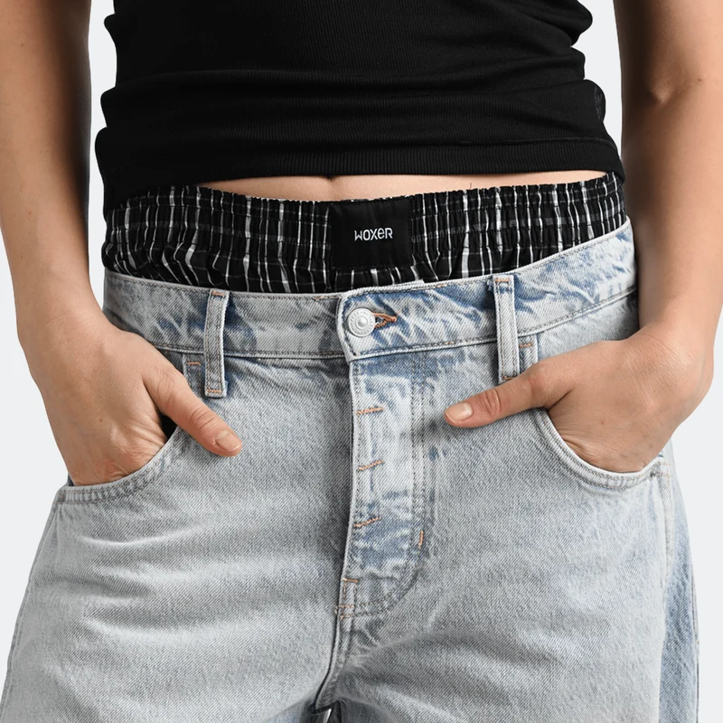 Boxer Shorts Coal Plaid