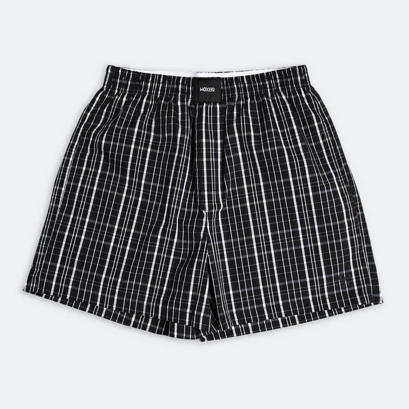 Boxer Shorts Coal Plaid