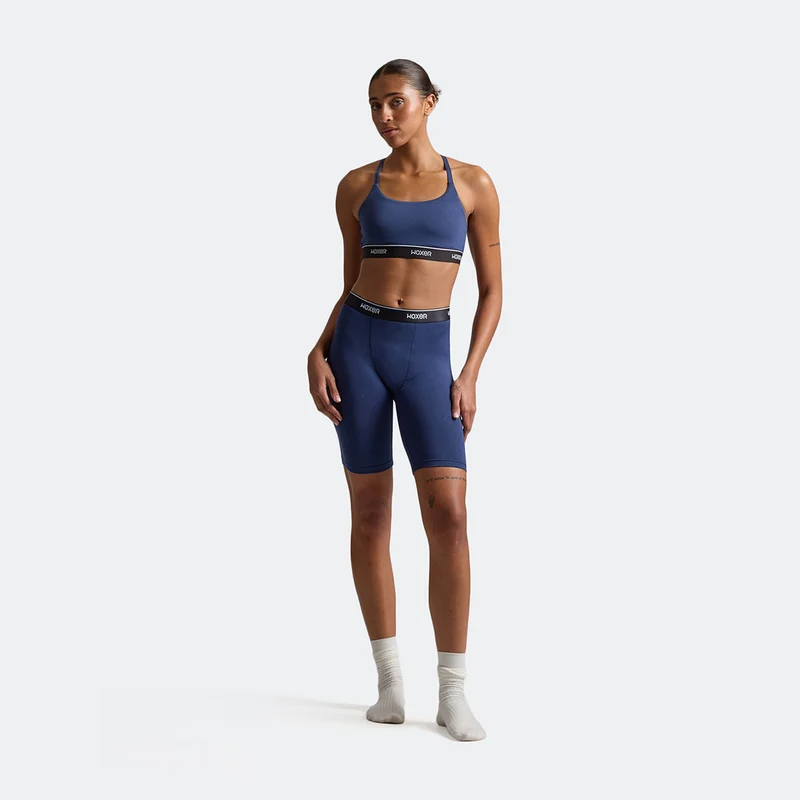 Biker High Waisted Navy 2.0