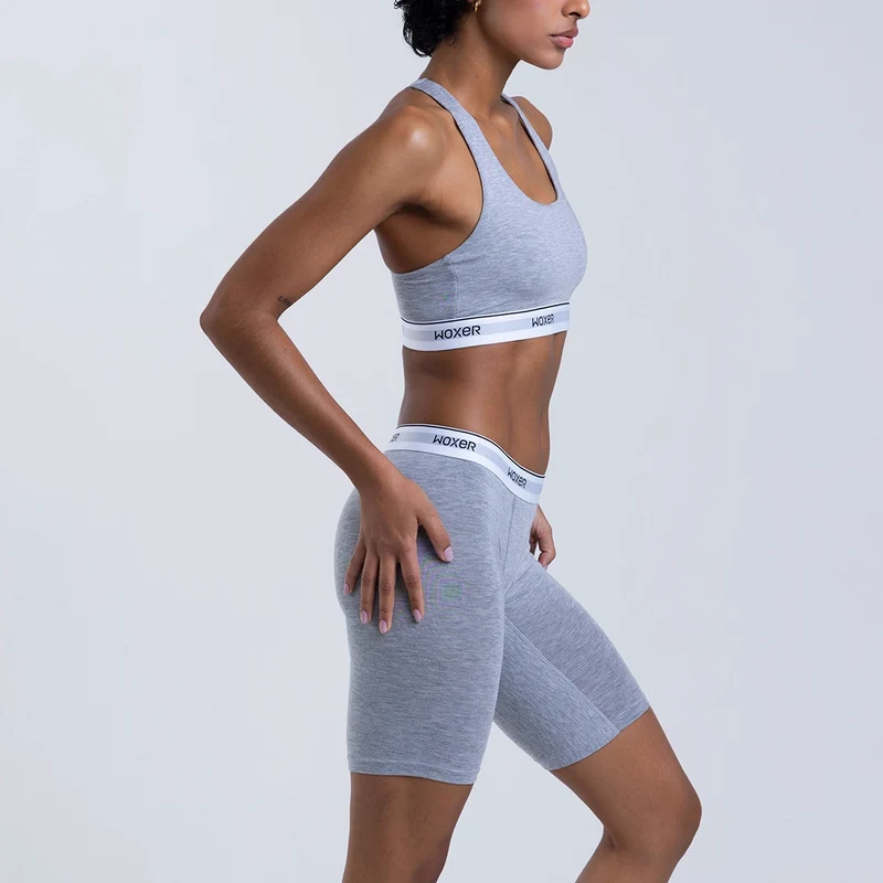 Biker Heather Grey