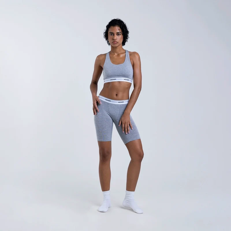 Biker Heather Grey