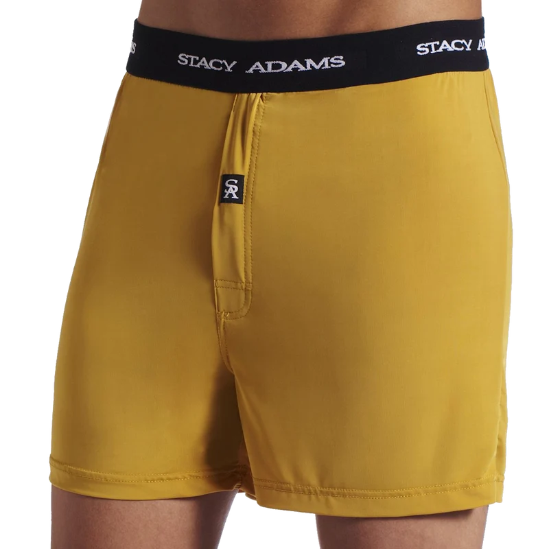 Stacy Adams Men's Regular Boxer Short