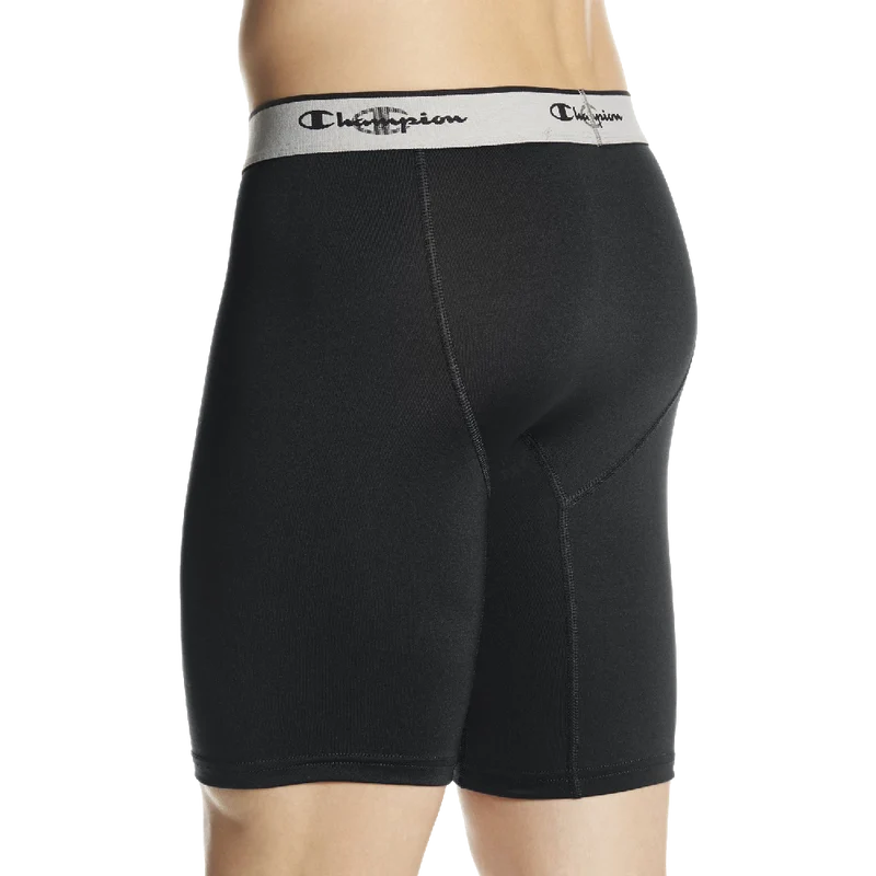 Champion Men's Tech Performance Long Leg Boxer Brief