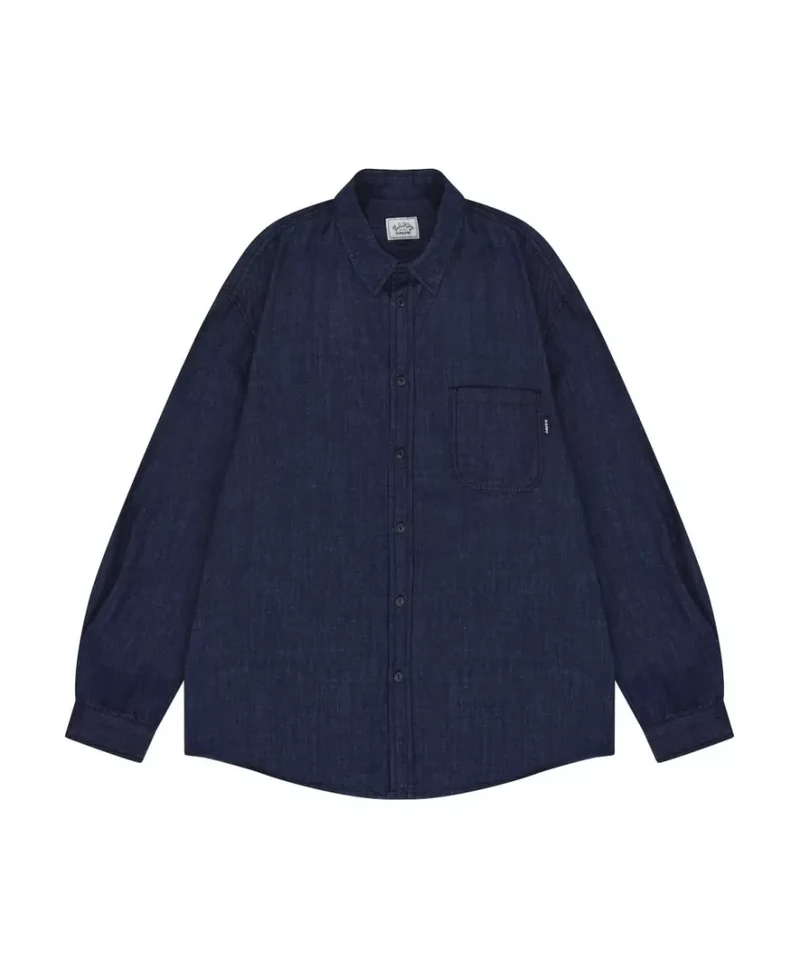 Relaxed Chambray Shirt - Indigo