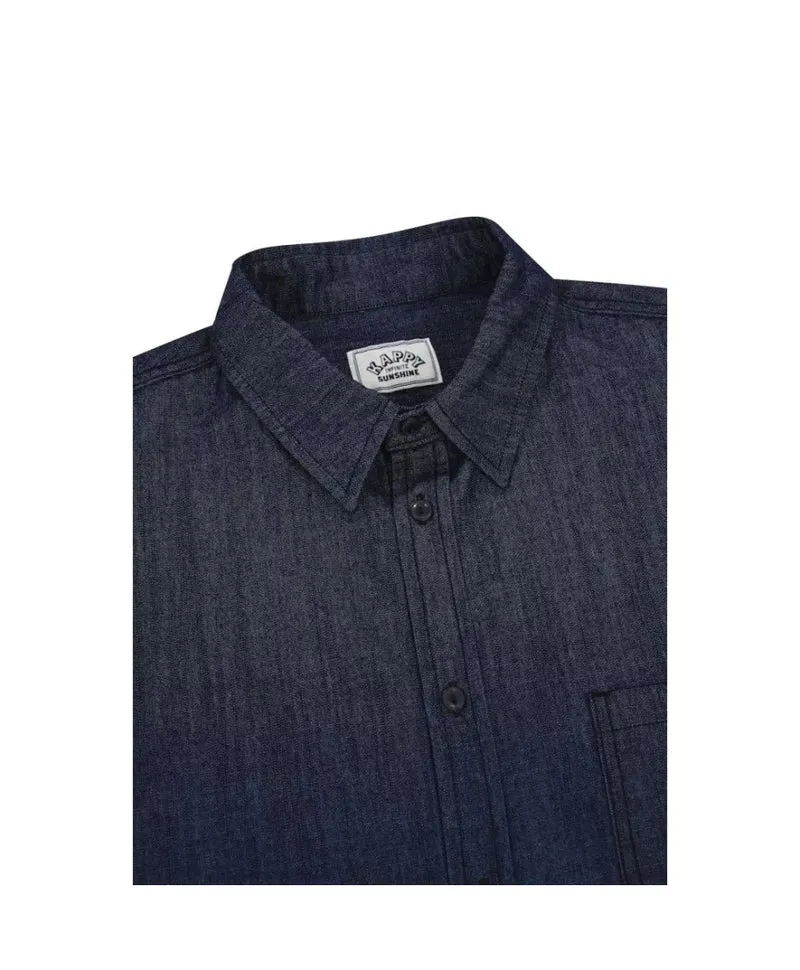 Relaxed Chambray Shirt - Indigo