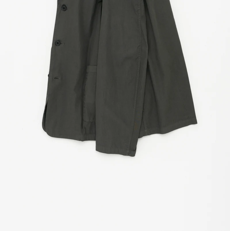 Still by hand - Garment-dye 3B jacket - D.olive