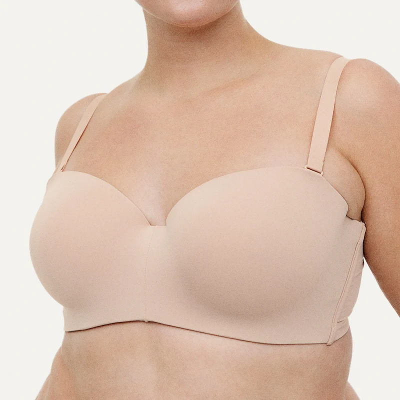 17-Padded Microfiber Balconette Bra