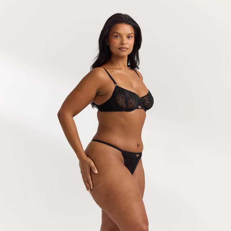 Flirt Balcony Soutien-Gorge - Noir