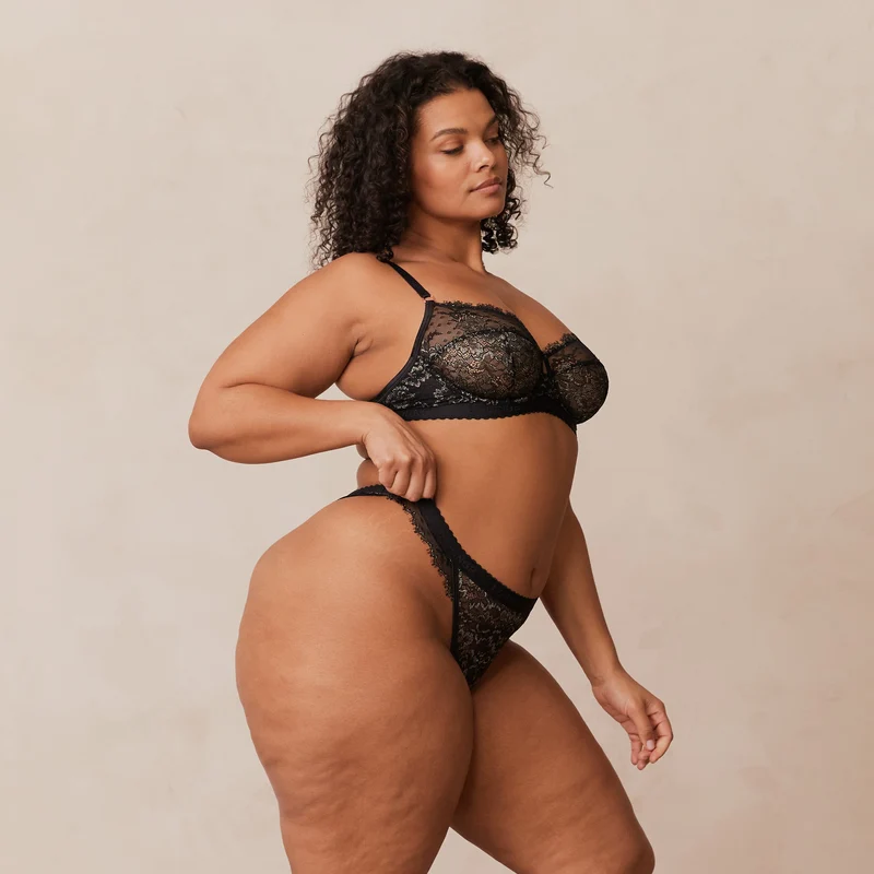 Desire Balcony Soutien-Gorge - Noir