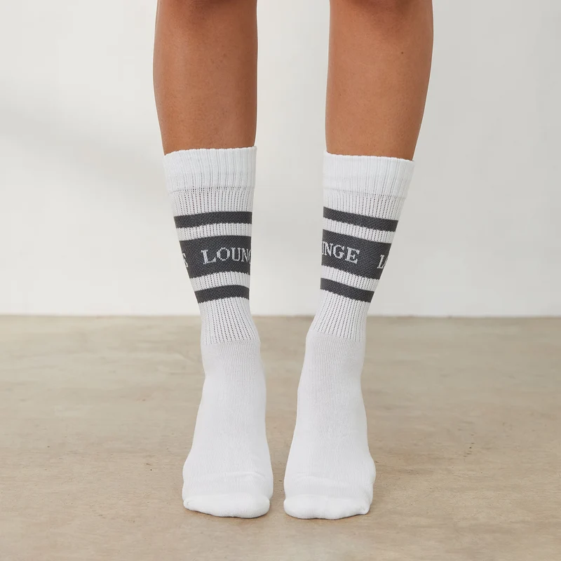 Essential Chaussettes (pack de 2) - Charbon