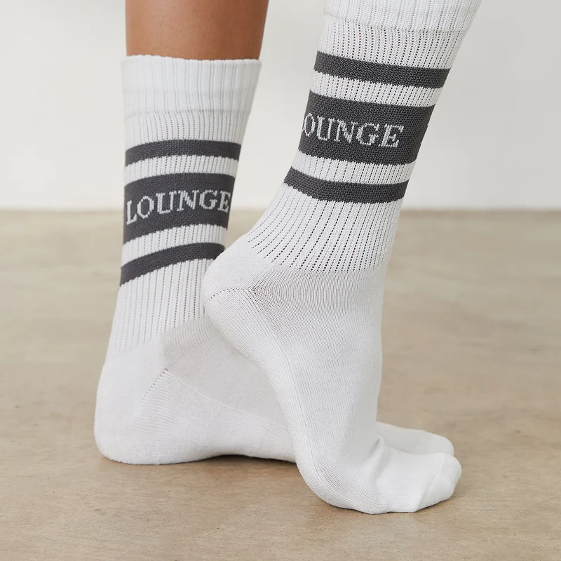 Essential Chaussettes (pack de 2) - Charbon