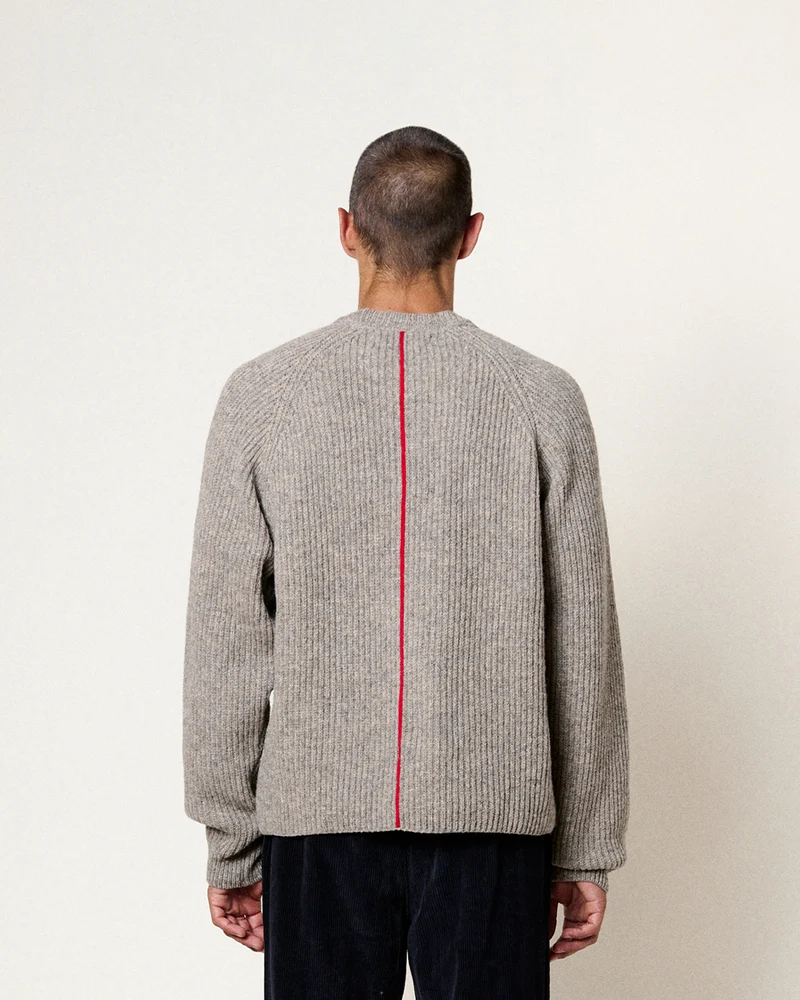 PULL COLIN SHETLAND GREY