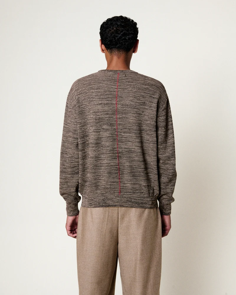 PULL STAMFORD SPECKLED BROWN