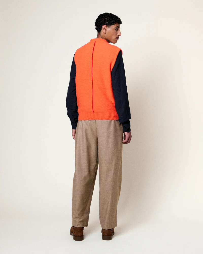PULL SANS MANCHES BABY FIRAS BRIGHT ORANGE