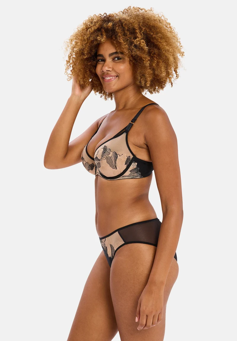 Slip Thilda Noir Nude