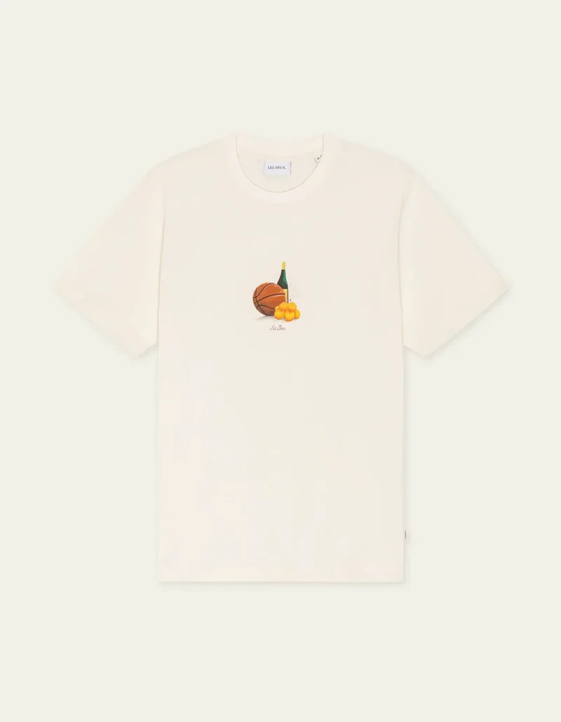 Les Deux Lemons T-Shirt Eggnog White