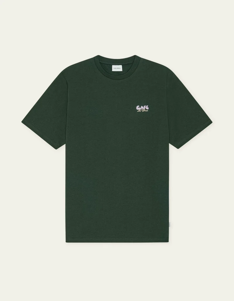 Les Deux Cafe T-Shirt Pine Green