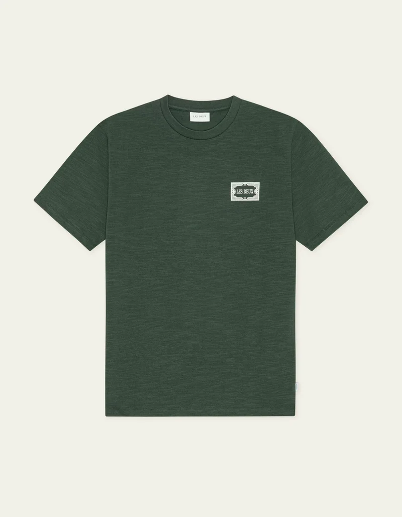 Les Deux Italian T-Shirt Pine Green