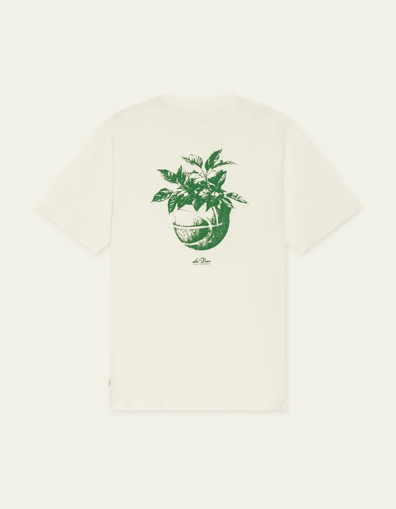 Les Deux Plant T-Shirt Light Ivory