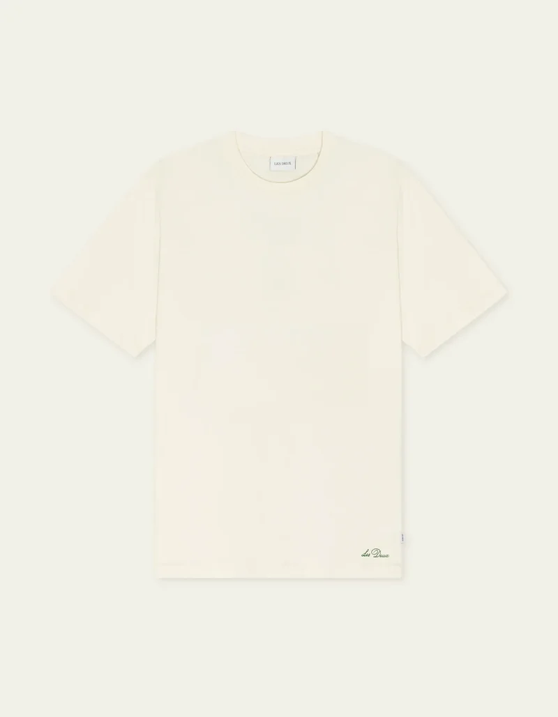 Les Deux Plant T-Shirt Light Ivory