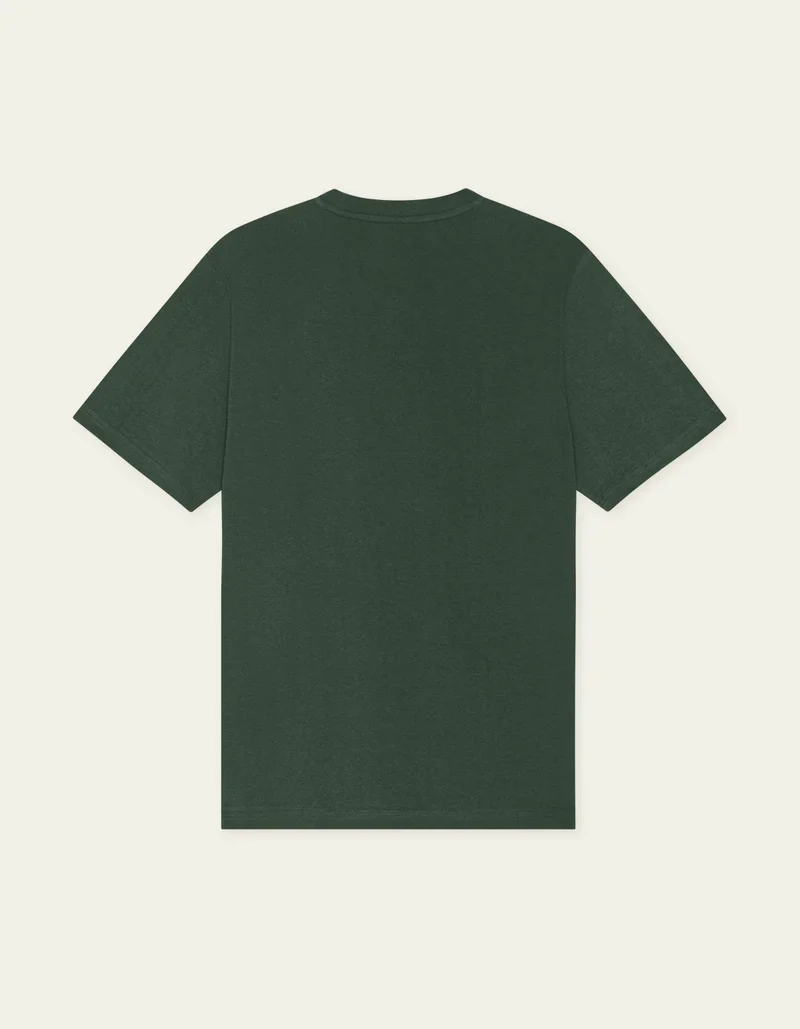 Les Deux Court T-Shirt Pine Green