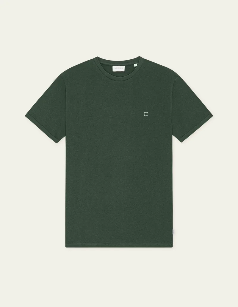 Les Deux Core Contrast T-Shirt Pine Green