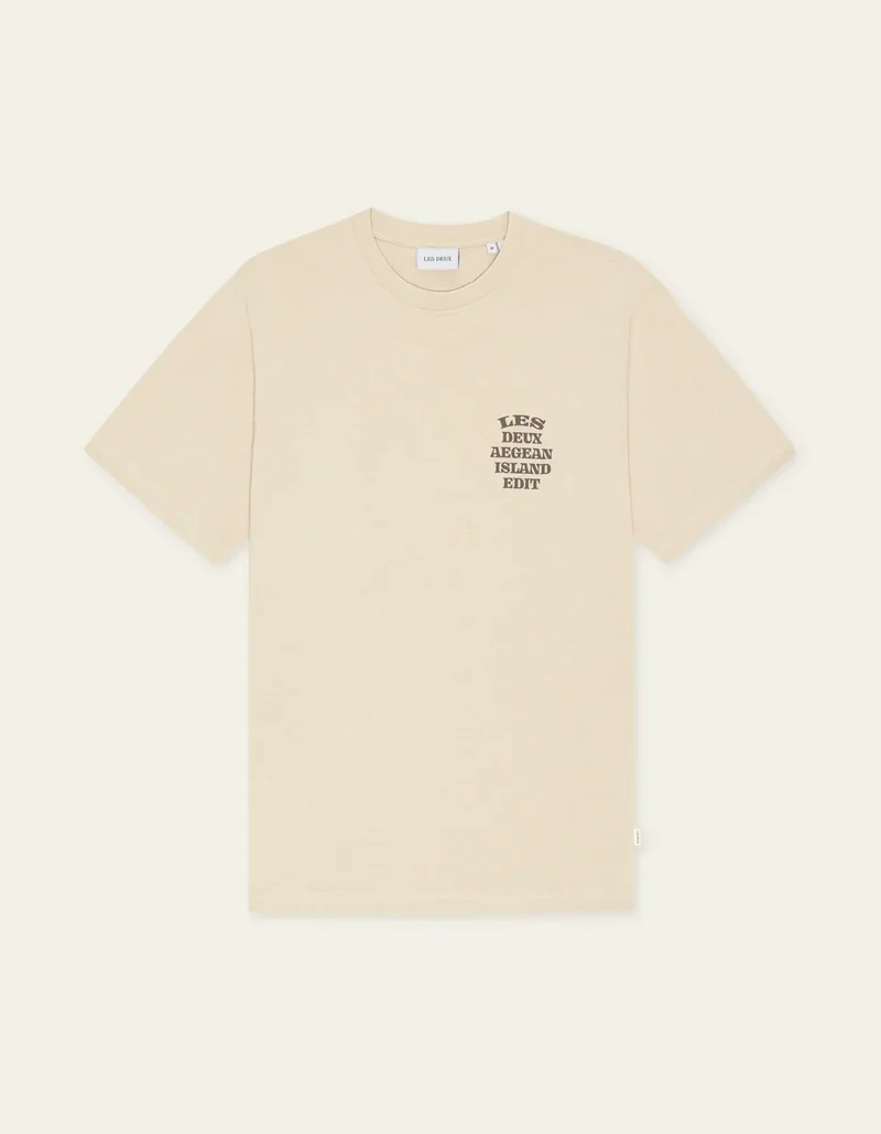 Les Deux Ceramic T-Shirt Light Sand