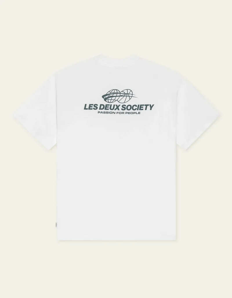 Les Deux Exhibition T-Shirt White