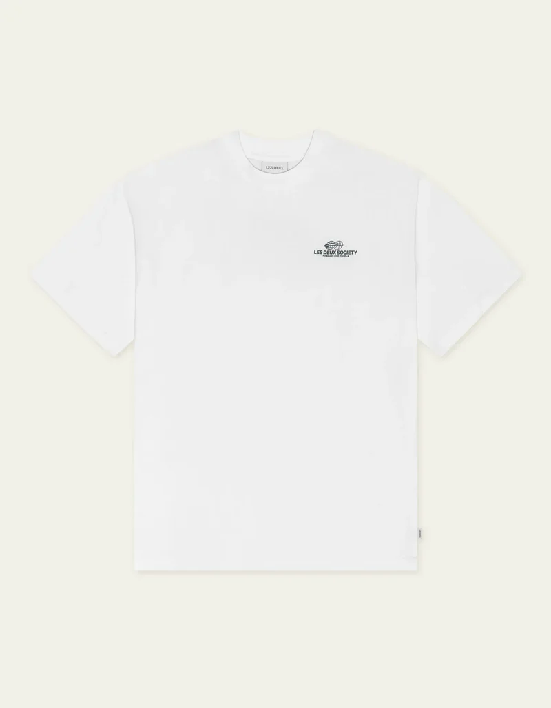 Les Deux Exhibition T-Shirt White