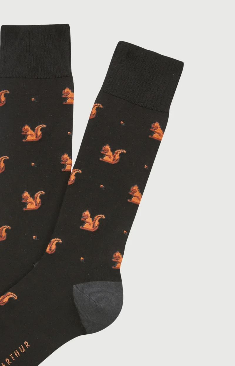 Chaussettes en coton - Ecureuil