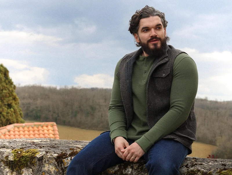 Henley Cormac manches longues