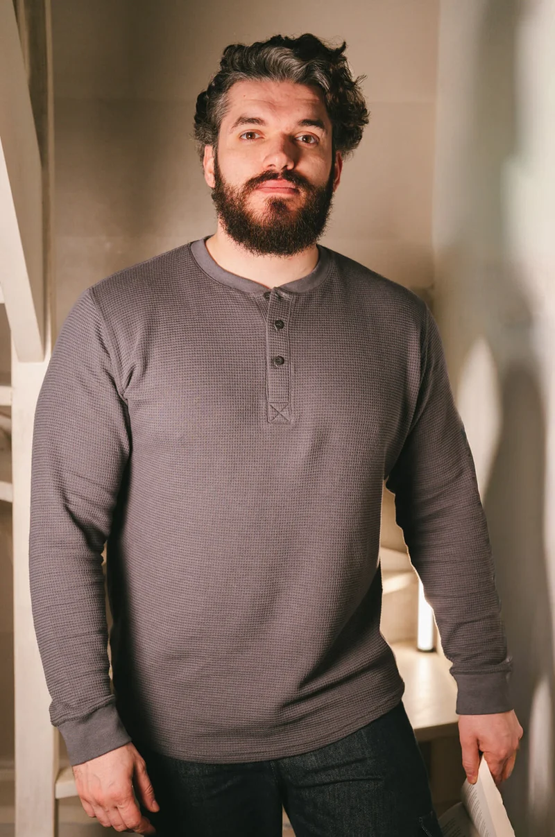 Henley Cormac manches longues