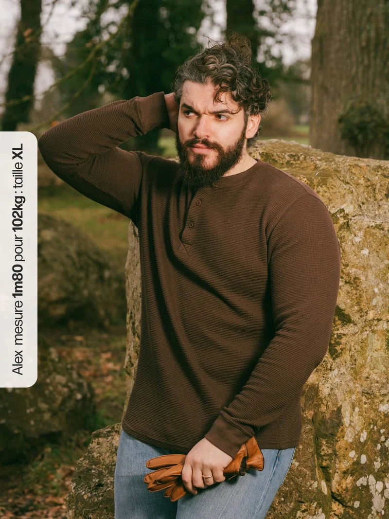 Henley Cormac manches longues