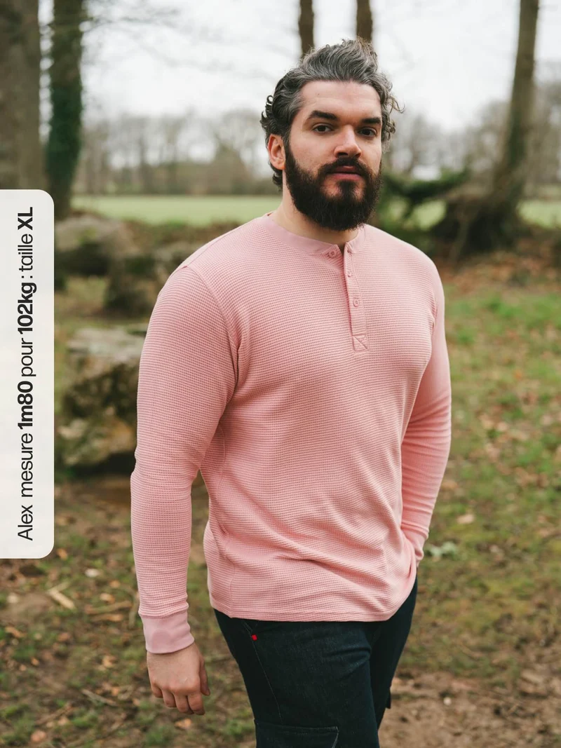 Henley Cormac manches longues