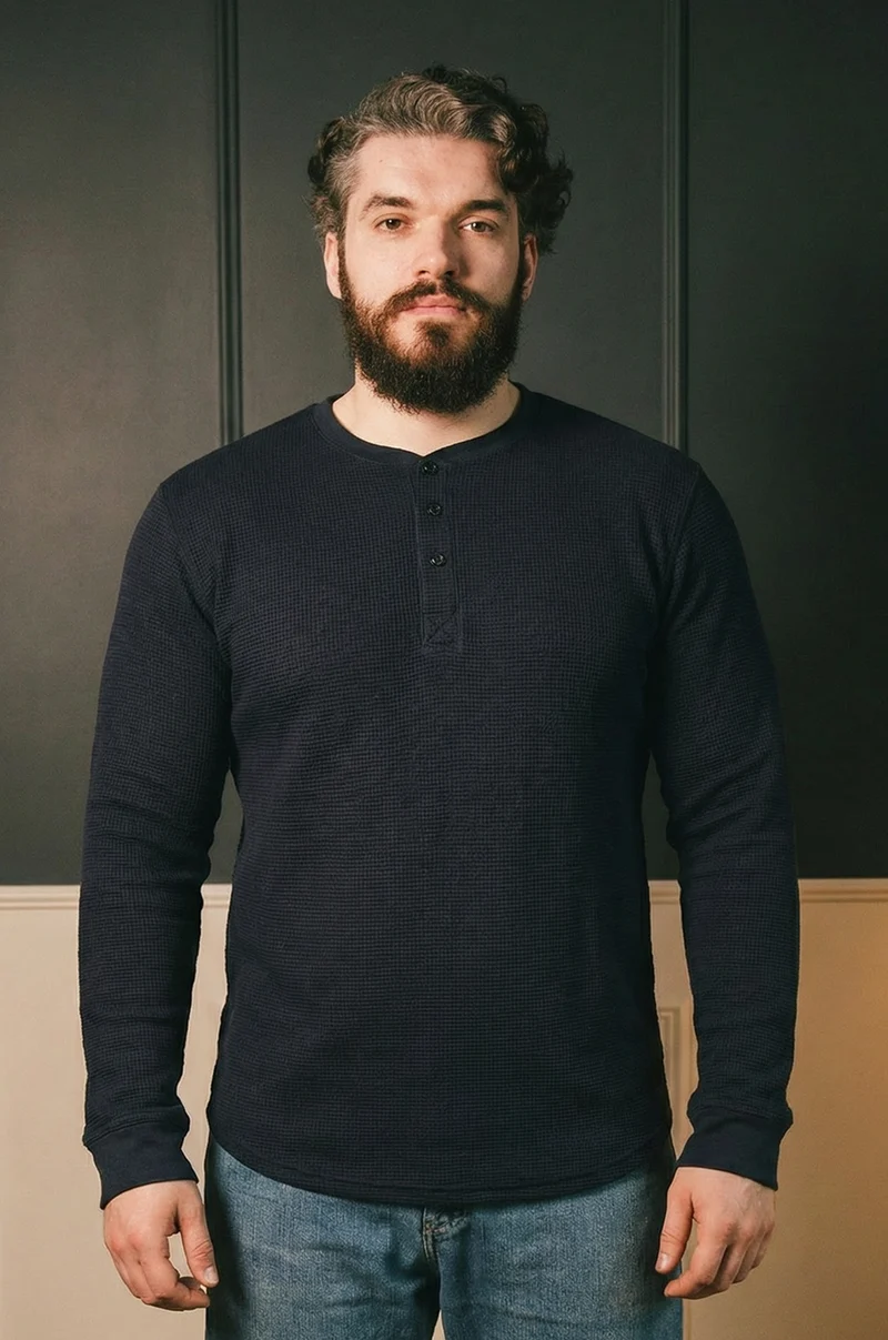 Henley Cormac manches longues