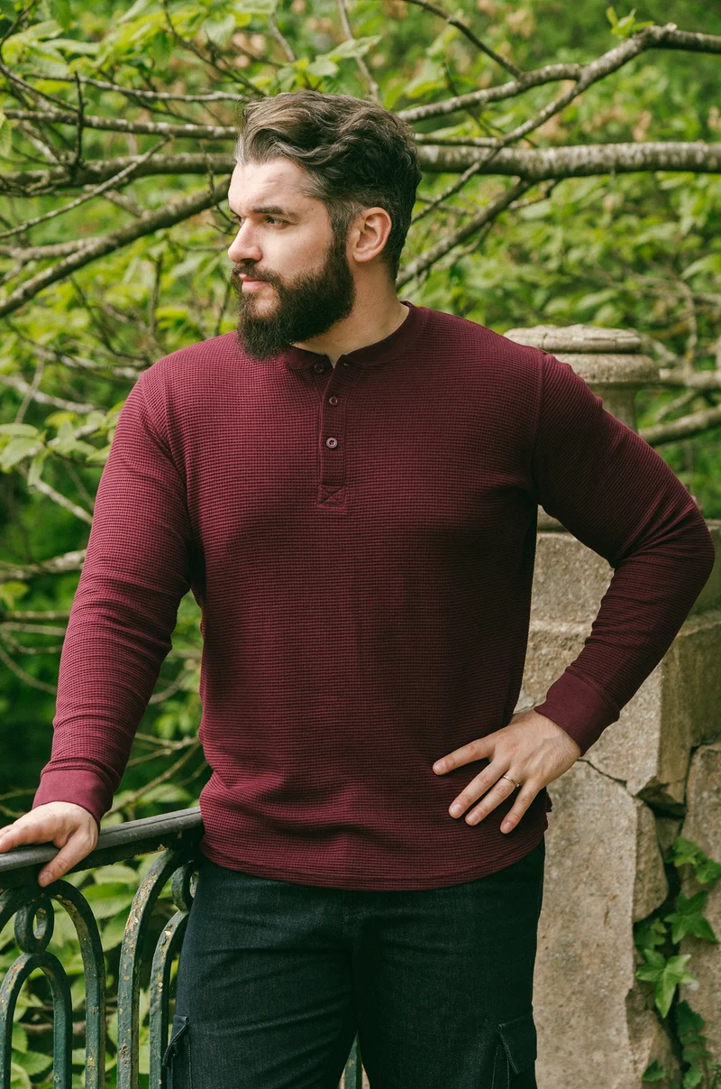 Henley Cormac manches longues