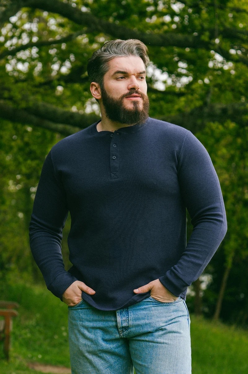 Henley Cormac manches longues