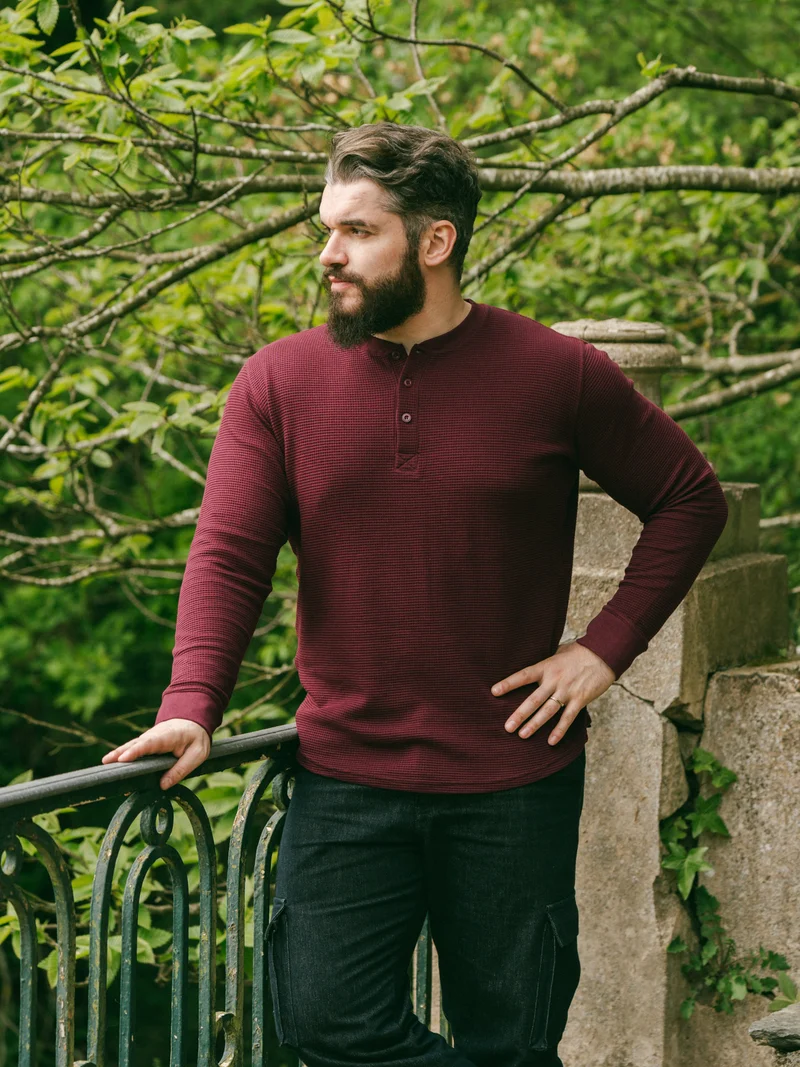 Henley Cormac manches longues