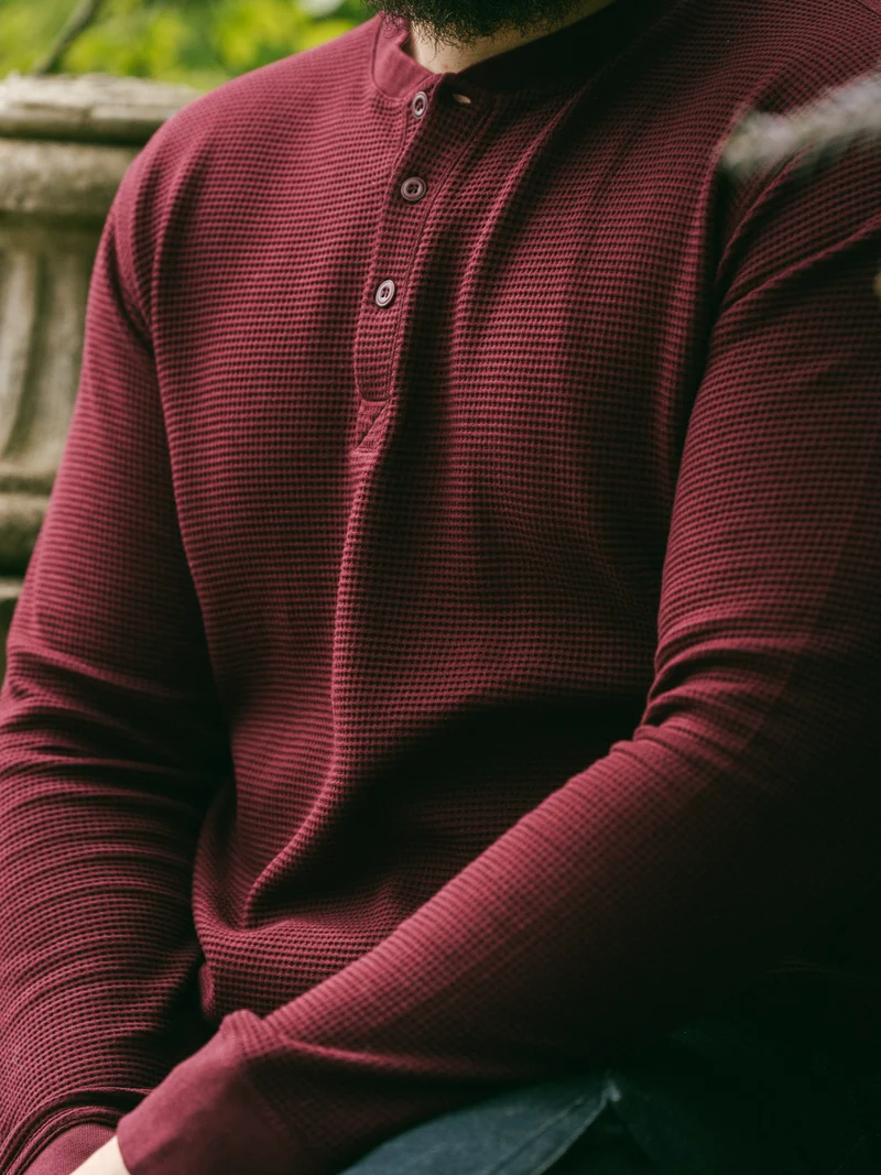 Henley Cormac manches longues