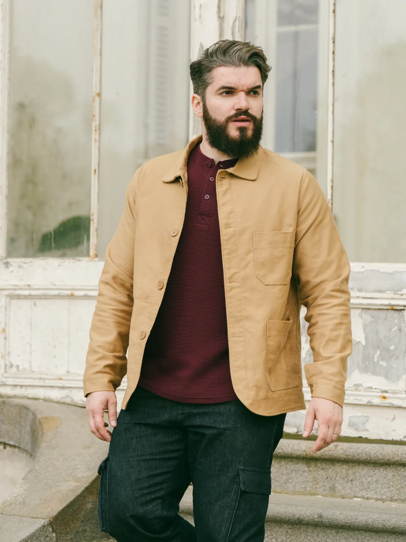Henley Cormac manches longues
