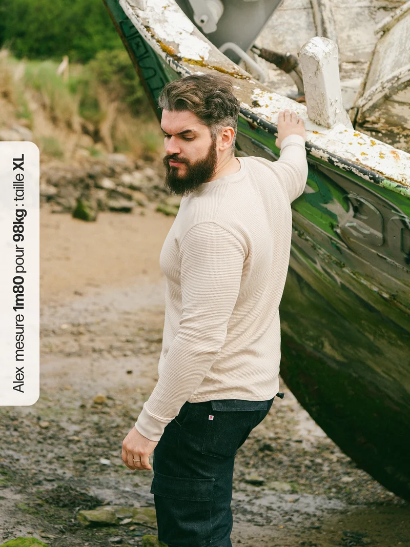 Henley Cormac manches longues