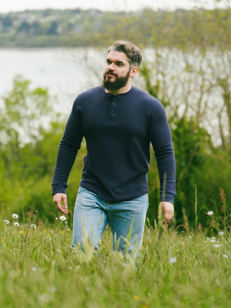 Henley Cormac manches longues