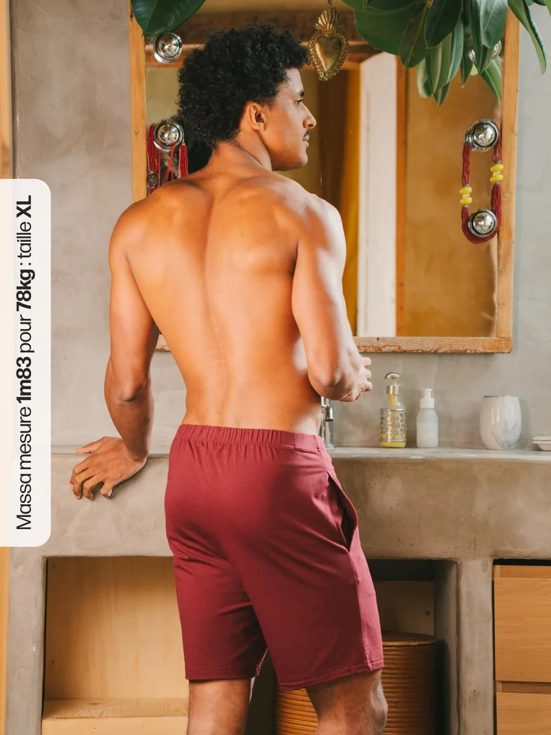 Short de pyjama homme